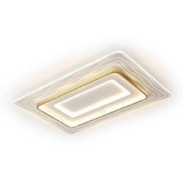 Lampada da soffitto ultrasottile in acrilico minimalista da montare a filo rettangolare