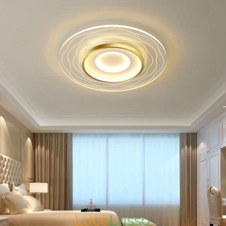 Lampada da soffitto a filo Lampada da soffitto ultrasottile in acrilico minimalista Lampada da soffitto a filo Lampada da soffitto ultrasottile in acrilico minimalista