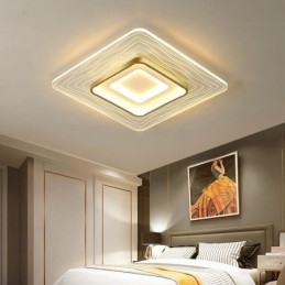 Lampada da soffitto a filo Lampada da soffitto ultrasottile in acrilico minimalista