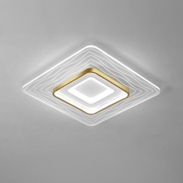 Lampada da soffitto a filo Lampada da soffitto ultrasottile in acrilico minimalista
