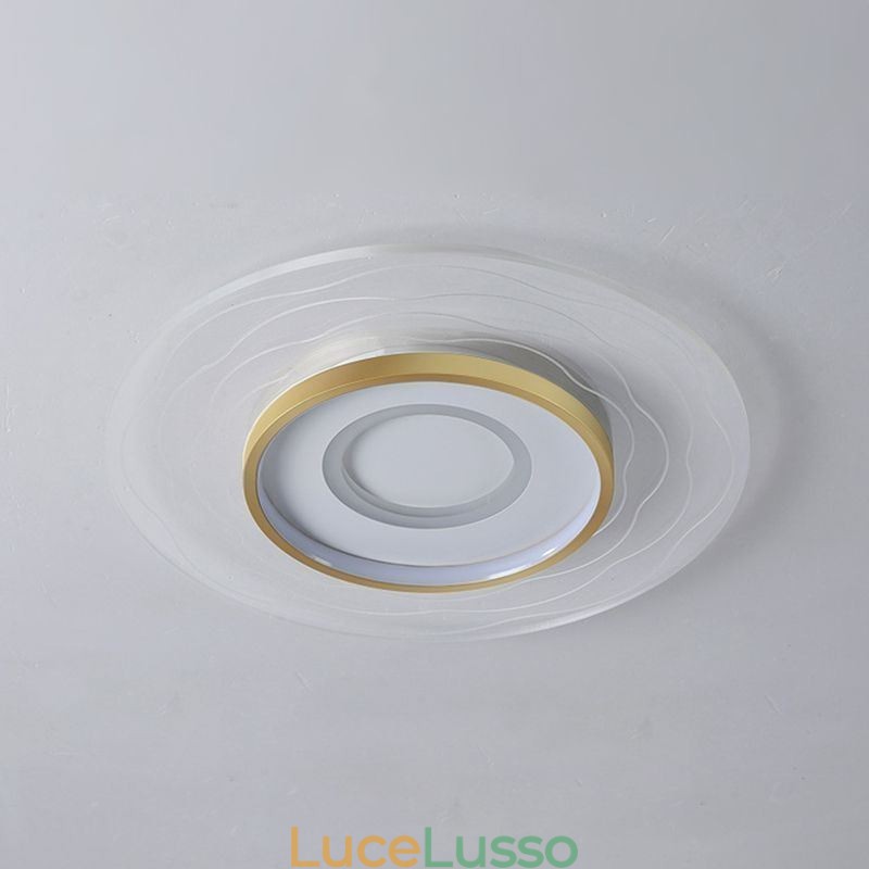Lampada da soffitto a filo Lampada da soffitto ultrasottile in acrilico minimalista