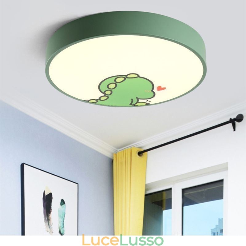 Lampada da soffitto per bambini con animali Lampada da soffitto con cartoni animati