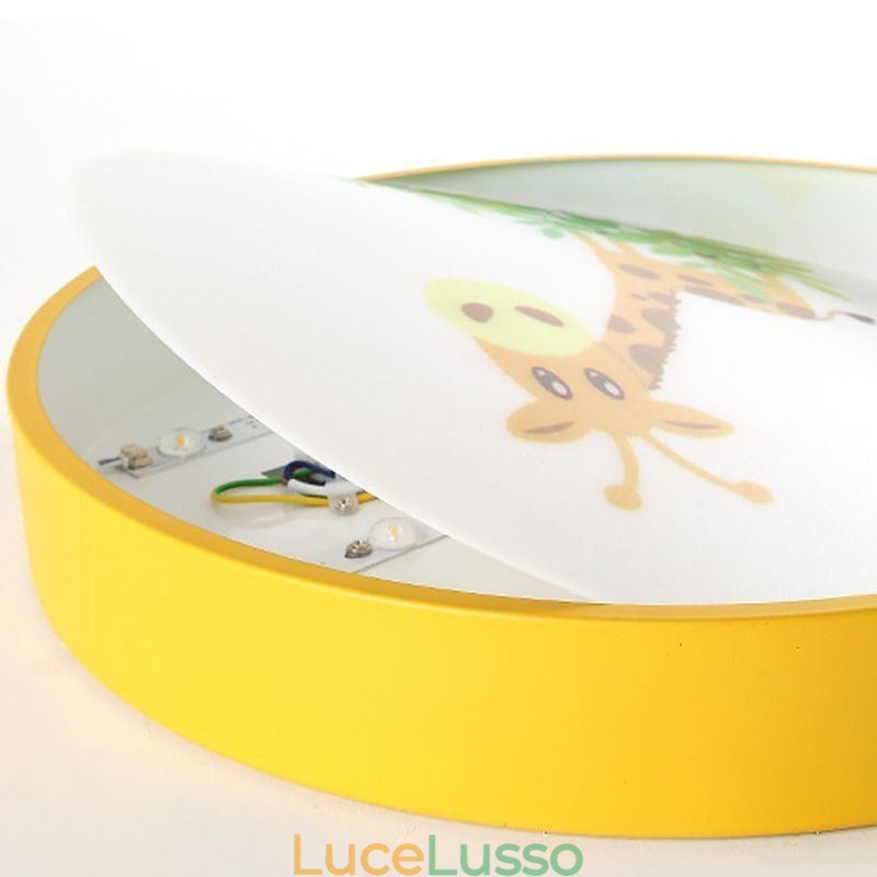 Lampada da soffitto per bambini con animali Lampada da soffitto con cartoni animati