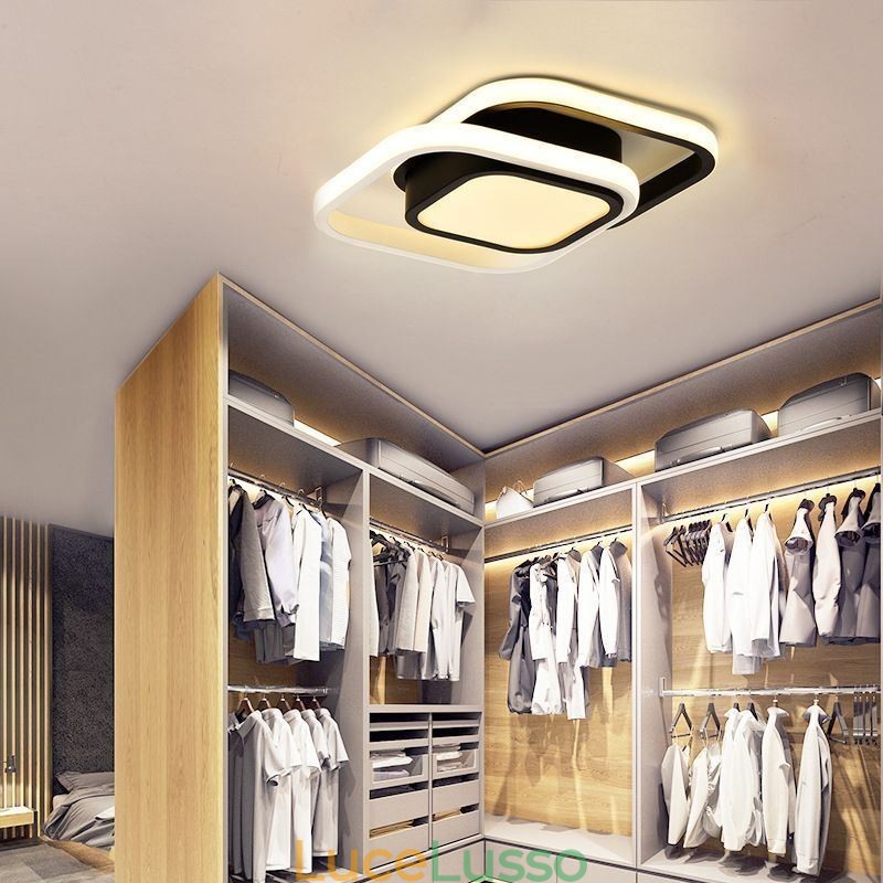 Lampada da soffitto moderna Lampada da soffitto quadrata