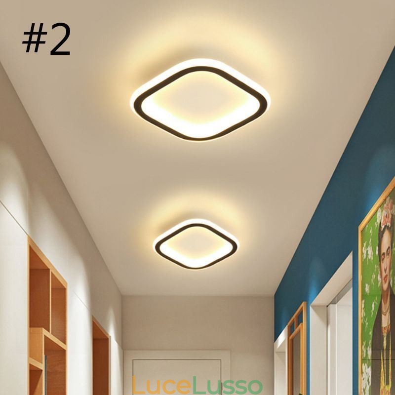 Lampada da soffitto a filo Lampada da soffitto rotonda per scale