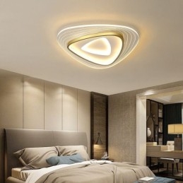Lampada da soffitto a soffitto a triangolo con montaggio a filo