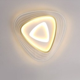 Lampada da soffitto a soffitto a triangolo con montaggio a filo
