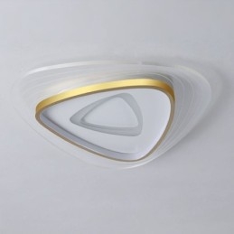 Lampada da soffitto a soffitto a triangolo con montaggio a filo