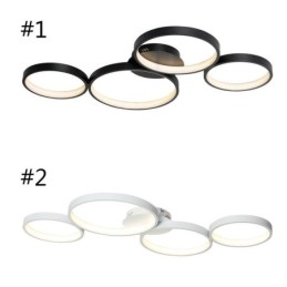 Lampada da soffitto 7200LM 4 anelli apparecchio di illuminazione