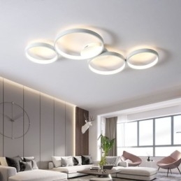 Lampada da soffitto 7200LM 4 anelli apparecchio di illuminazione