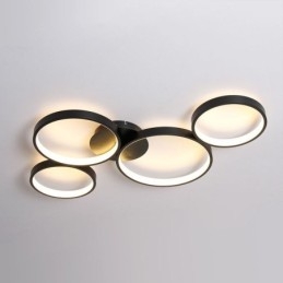 Lampada da soffitto 7200LM 4 anelli apparecchio di illuminazione