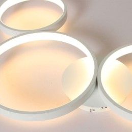 Lampada da soffitto 7200LM 4 anelli apparecchio di illuminazione