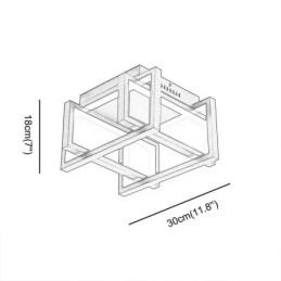 Lampada da soffitto intelligente WiFi Lampada da soffitto a filo