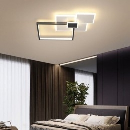 Plafoniera quadrata da soffitto a filo