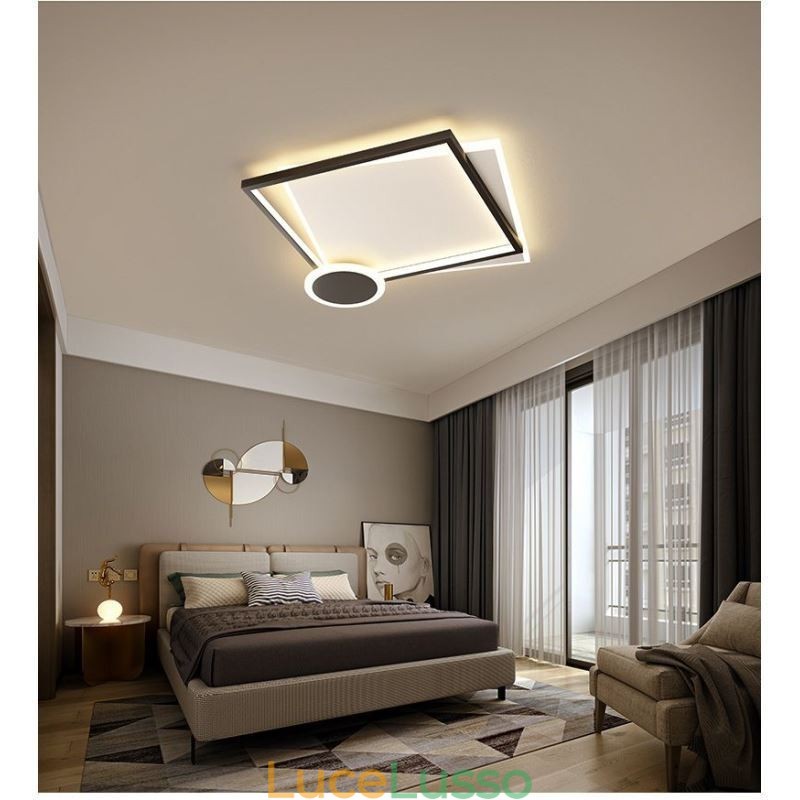 Lampada da soffitto minimalista a filo