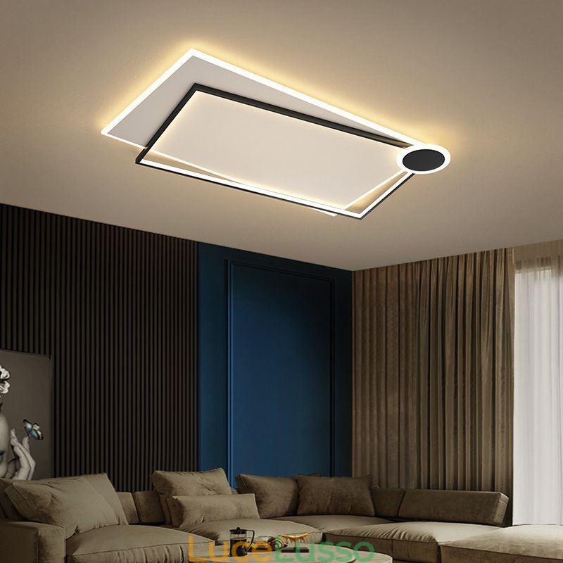 Lampada da soffitto minimalista a filo