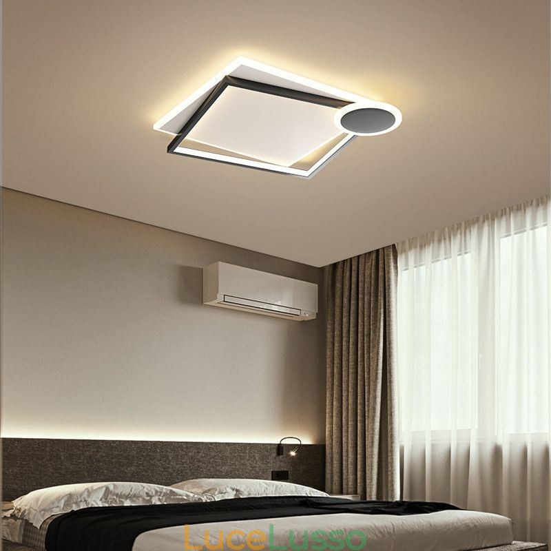 Lampada da soffitto minimalista a filo