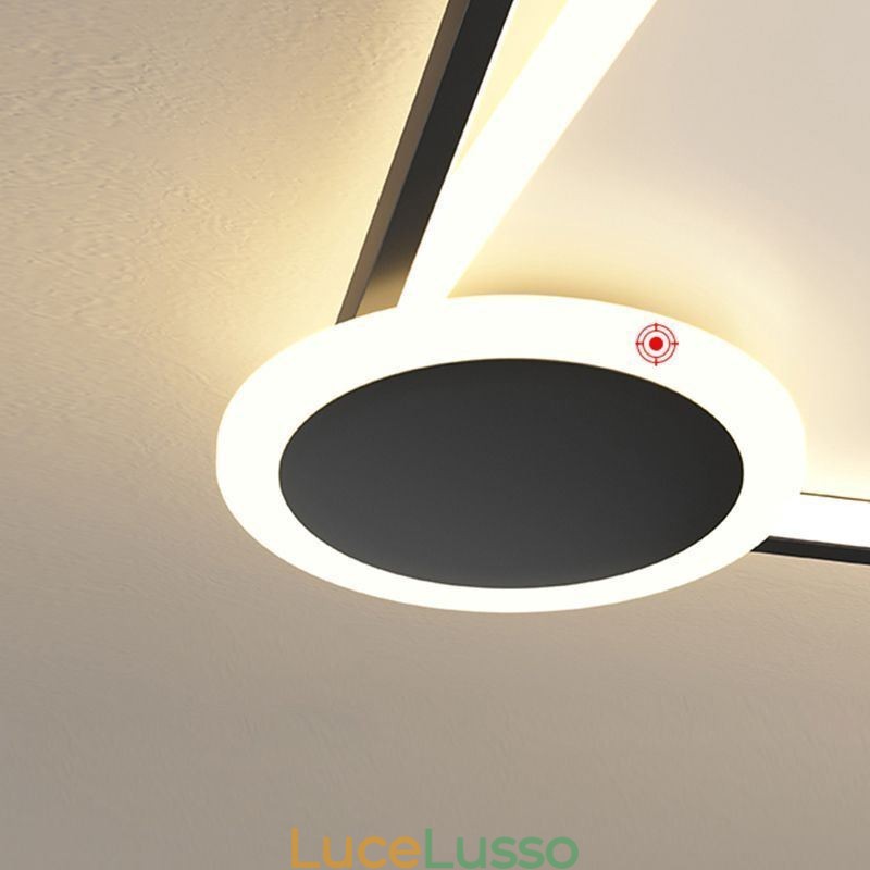 Lampada da soffitto minimalista a filo