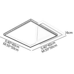 Plafoniera moderna a filo