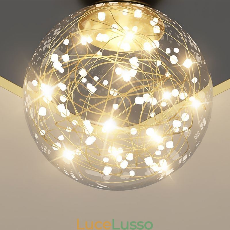 Lampada da soffitto decorativa a filo per la casa