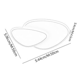 Illuminazione da soffitto a doppio triangolo a filo