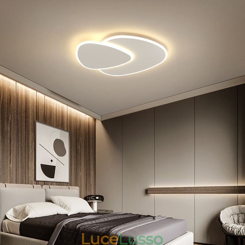 Illuminazione da soffitto a doppio triangolo a filo