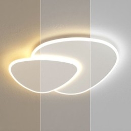 Illuminazione da soffitto a doppio triangolo a filo