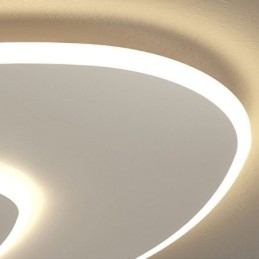Illuminazione da soffitto a doppio triangolo a filo