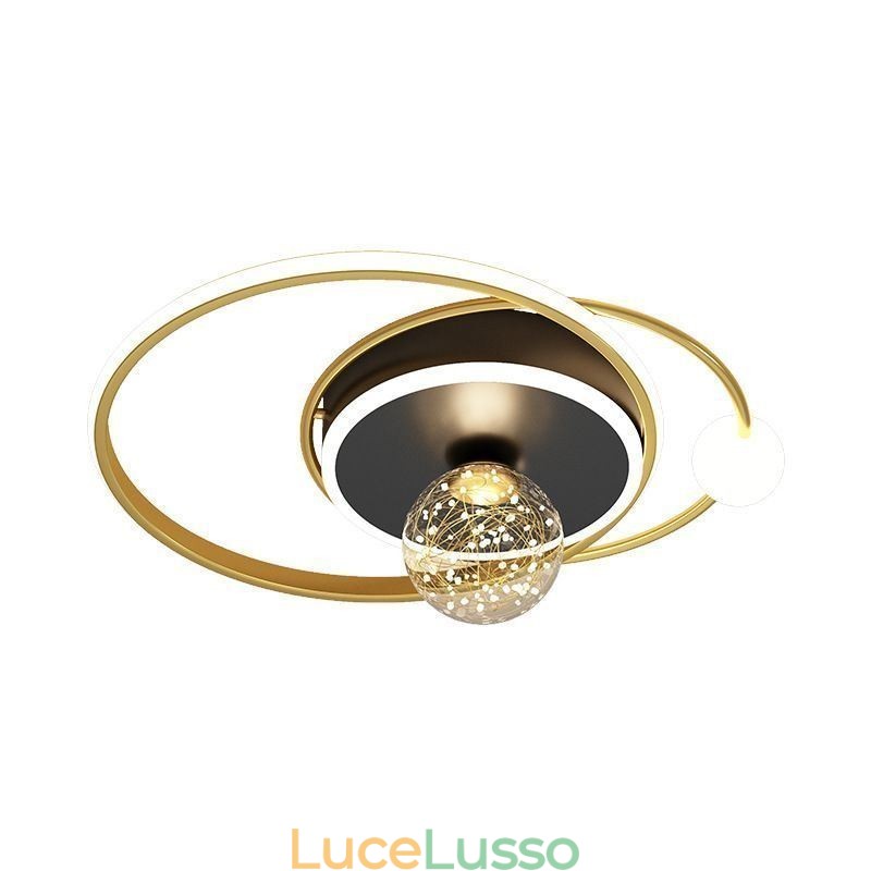Plafoniera decorativa da soffitto a filo
