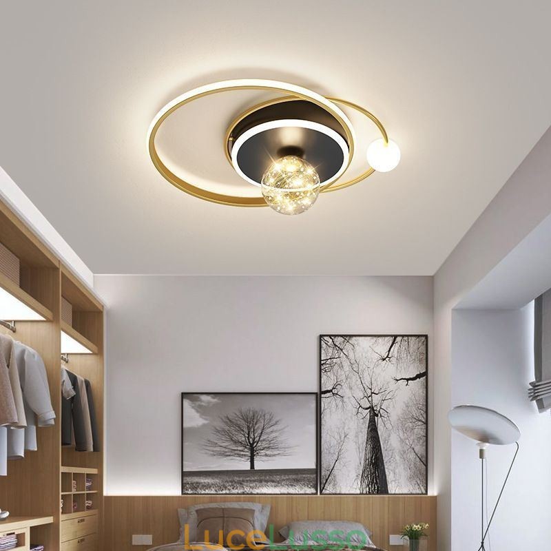Plafoniera decorativa da soffitto a filo