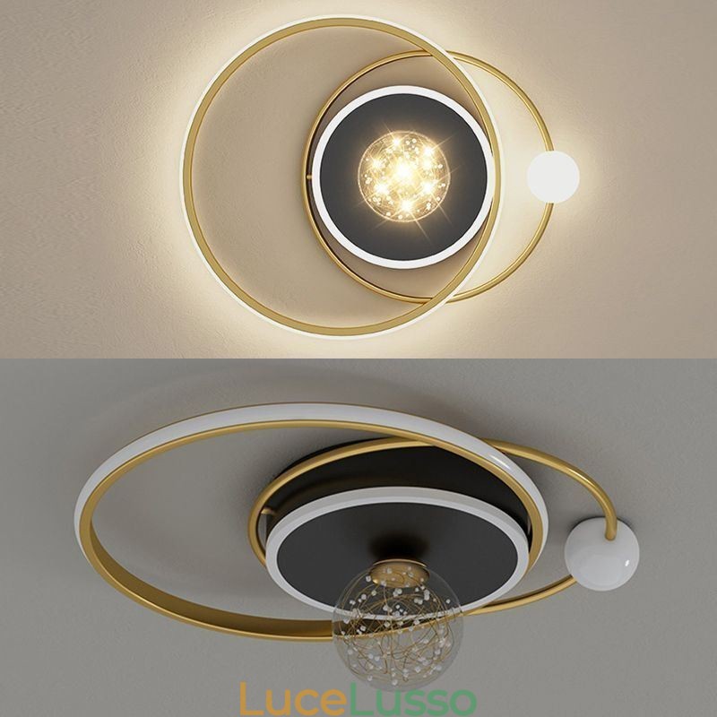 Plafoniera decorativa da soffitto a filo