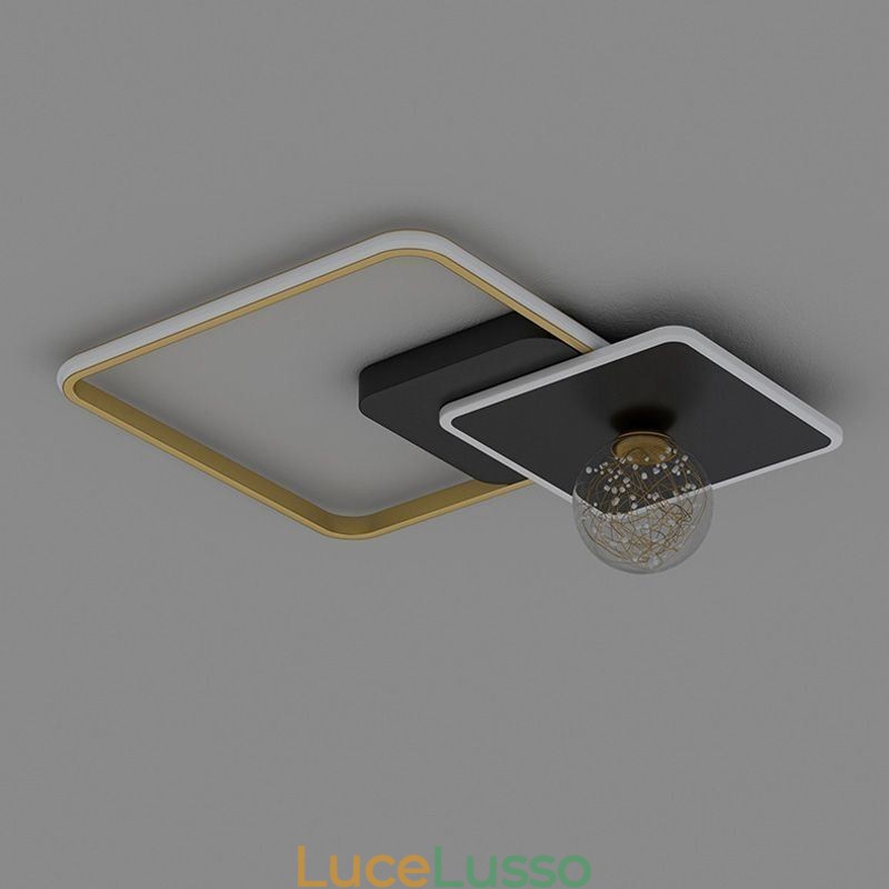Apparecchio di illuminazione da soffitto per decorazioni per la casa a filo