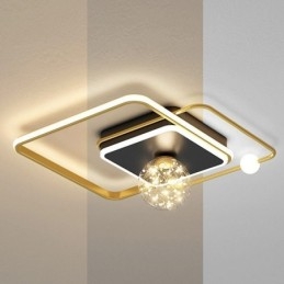 Lampada da soffitto moderna con montaggio a filo per la casa