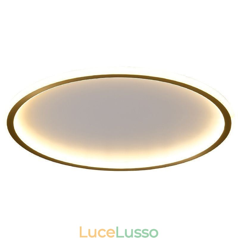 Plafoniera a filo Lampada rotonda Tricolore Dimmerabile