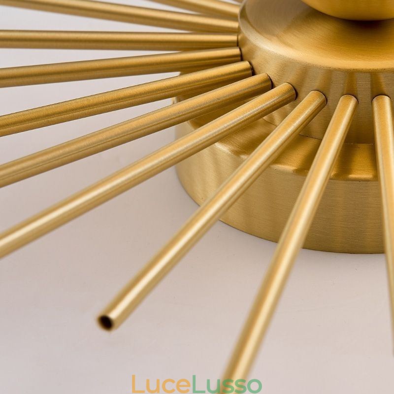Lampada da soffitto moderna a 1 luce con montaggio a filo, lampada da soffitto a globo