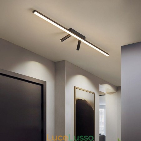 Faretto acrilico lineare da soffitto a filo Faretto acrilico lineare da soffitto a filo