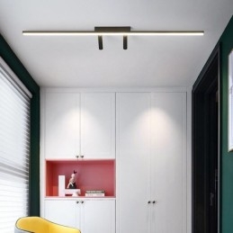 Faretto acrilico lineare da soffitto a filo