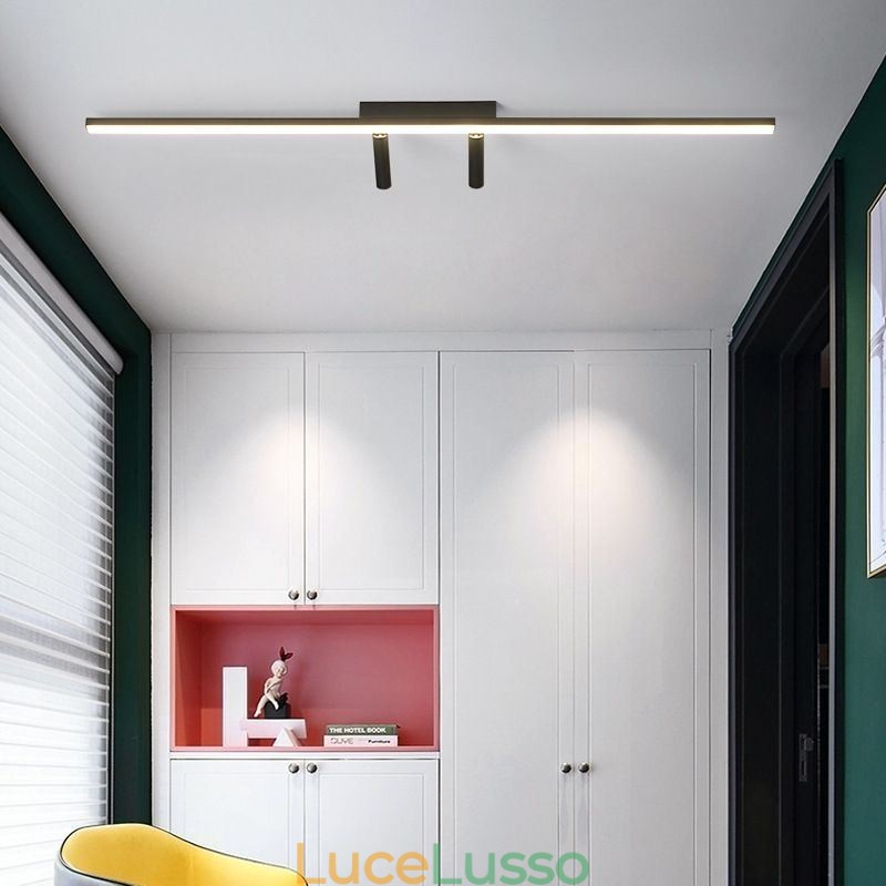 Faretto acrilico lineare da soffitto a filo