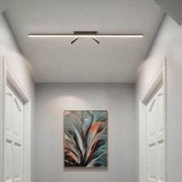 Faretto acrilico lineare da soffitto a filo