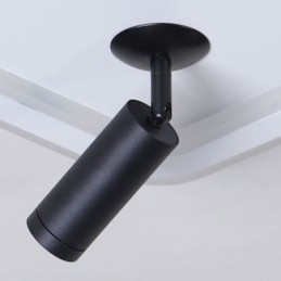 Faretto da soffitto quadrato a filo in acrilico