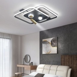 Faretto da soffitto in acrilico a filo quadrato