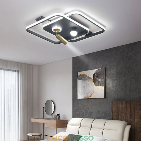 Faretto da soffitto in acrilico a filo quadrato Faretto da soffitto in acrilico a filo quadrato