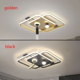 Faretto da soffitto in acrilico a filo quadrato