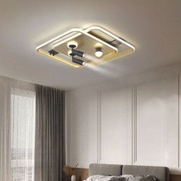 Faretto da soffitto in acrilico a filo quadrato