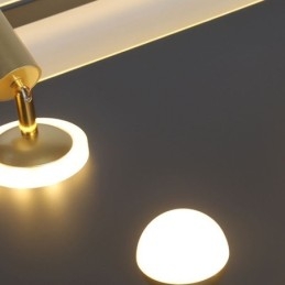Faretto da soffitto in acrilico a filo quadrato
