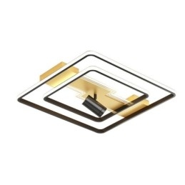 Faretto da soffitto geometrico in acrilico da montare a filo