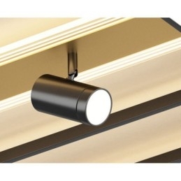 Faretto da soffitto geometrico in acrilico da montare a filo