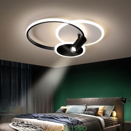 Lampada da soffitto creativa in acrilico con faretto a filo Lampada da soffitto creativa in acrilico con faretto a filo