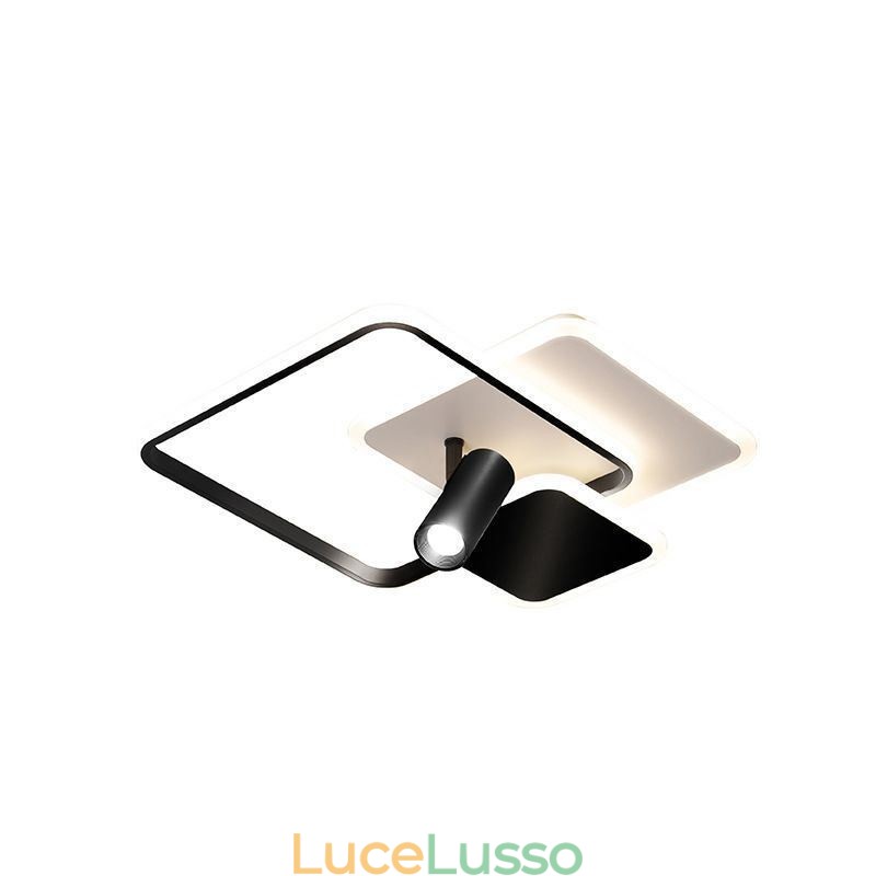 Lampada da soffitto creativa in acrilico con faretto a filo
