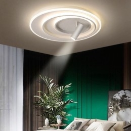 Faretto da soffitto creativo in acrilico con montaggio a filo